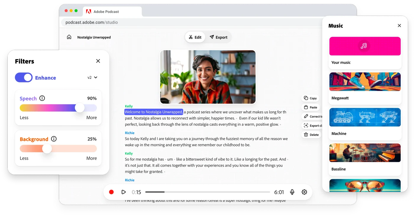 Adobe Podcast
