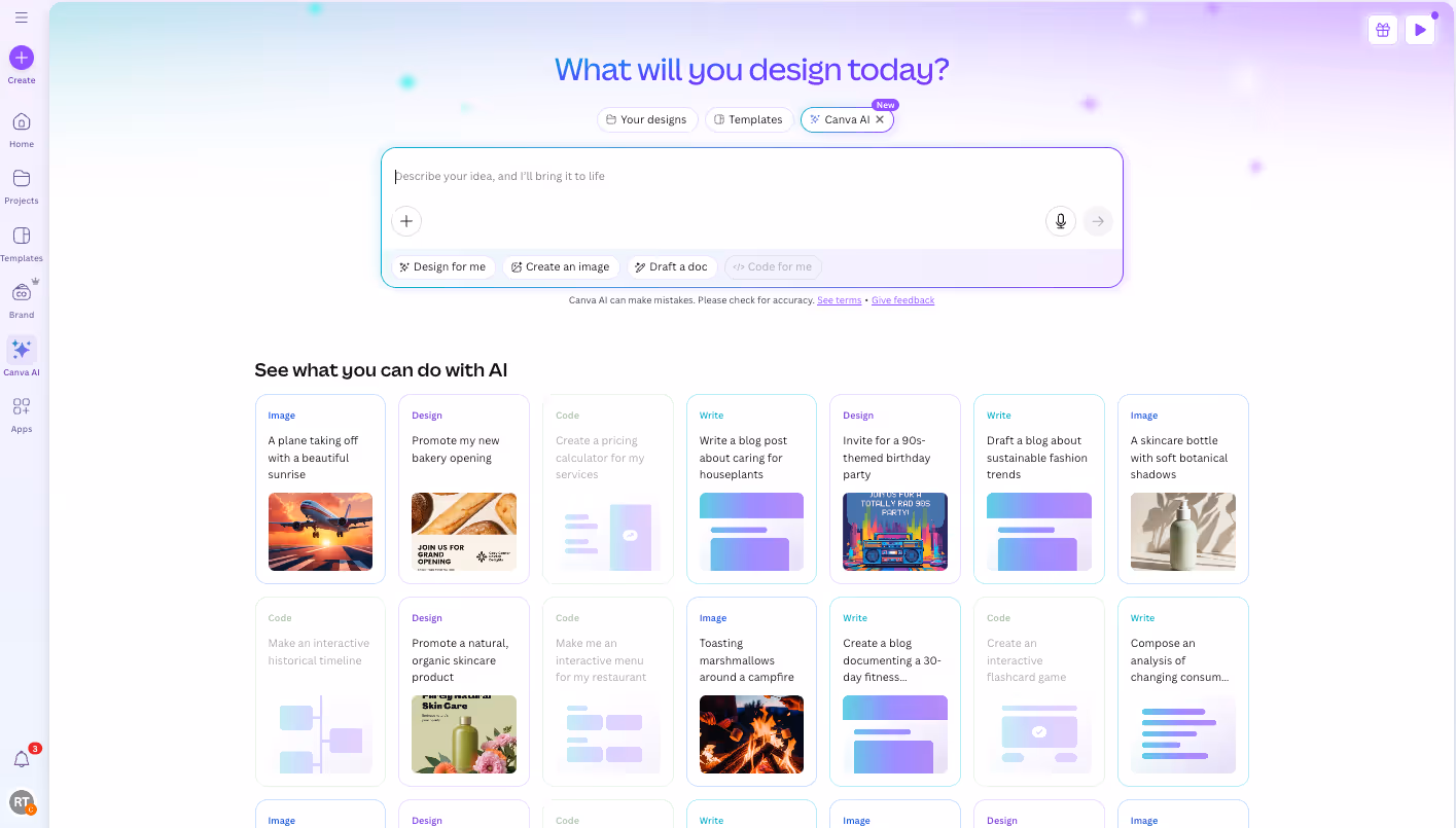 Canva Sheets