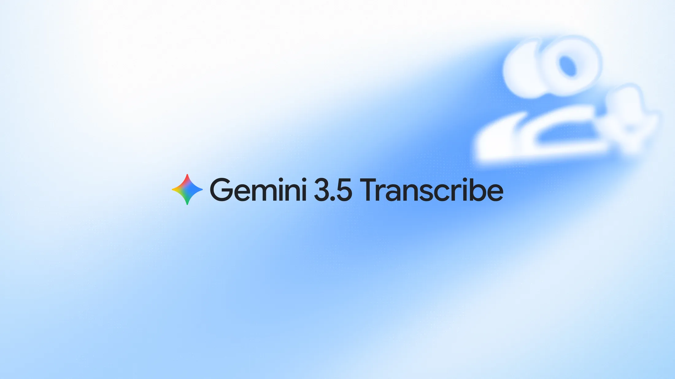 Gemini 3.5 Transcribe