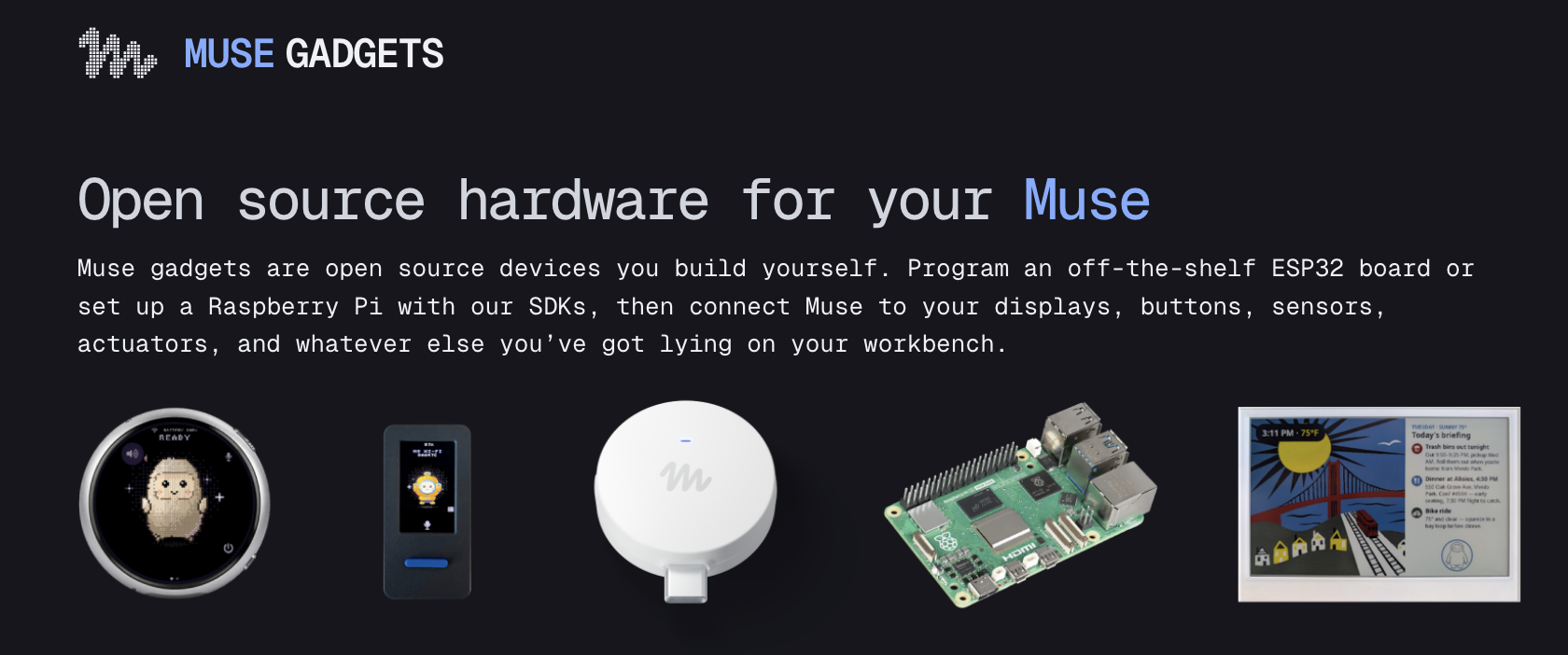 Muse Gadgets