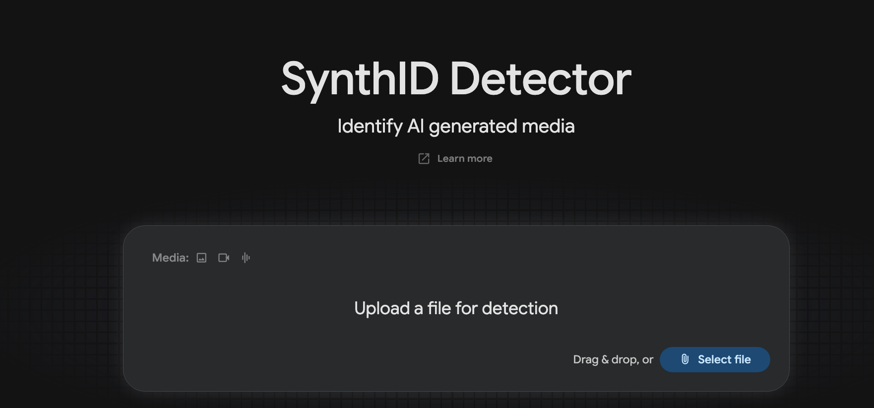 SynthID Detector